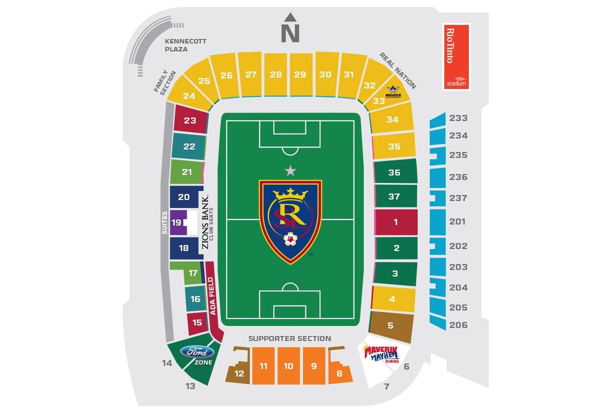 ადგილს რუკა Rio tinto 