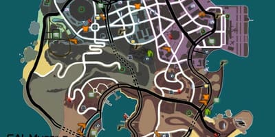 რუკა gangstar Rio